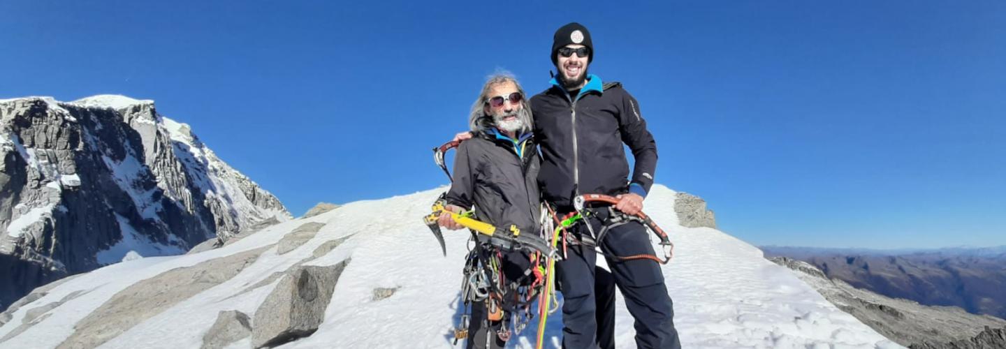 Monte Nero di Presanella - Couloir dell'H