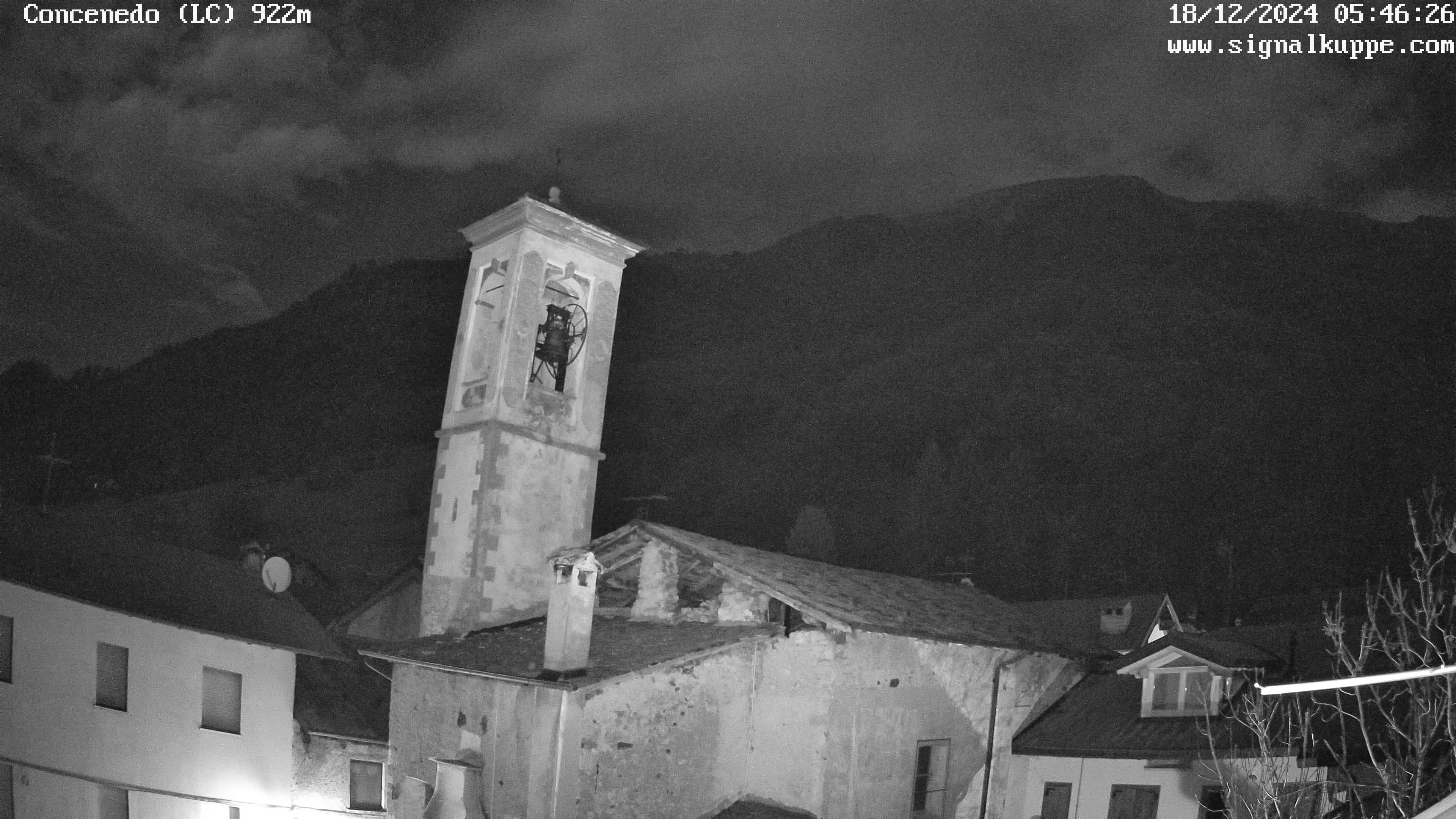 Webcam in diretta da Concenedo (Barzio)